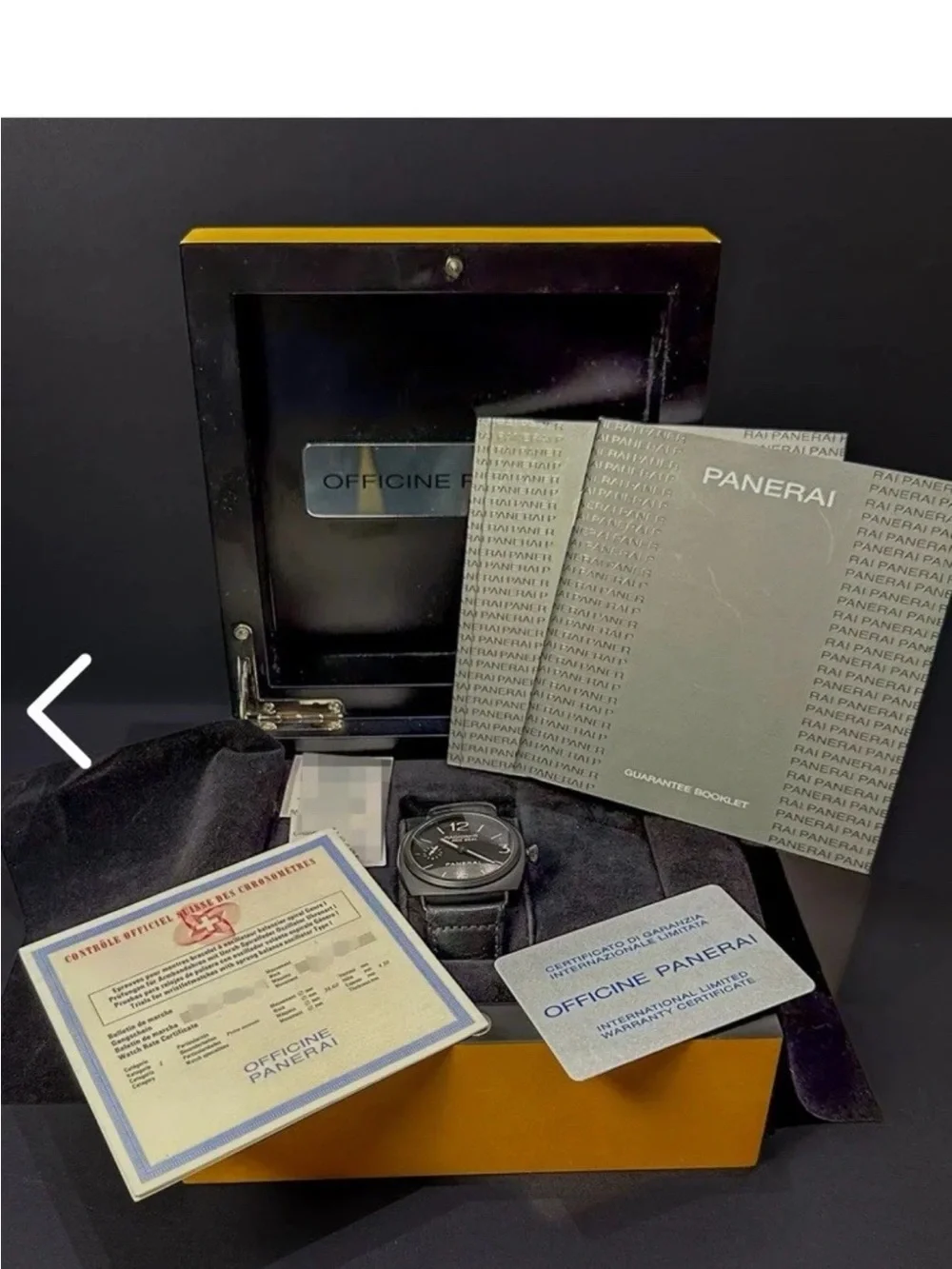 Panerai Radiomir Black Seal PAM00292 Ceramic 45mm | Full Set COSC & Papers
